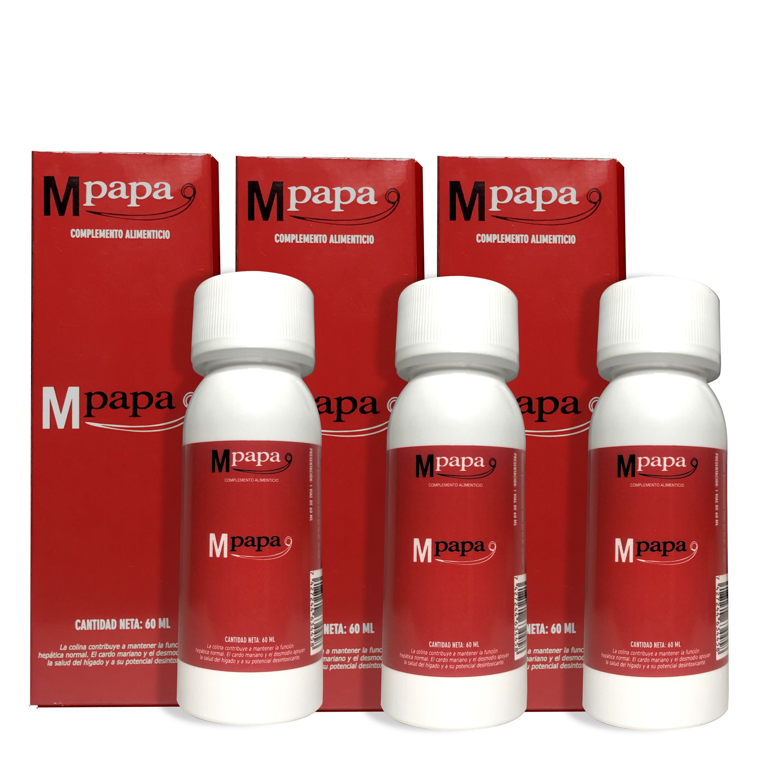 Mpapa – x3 Uds. Vial de 60ml