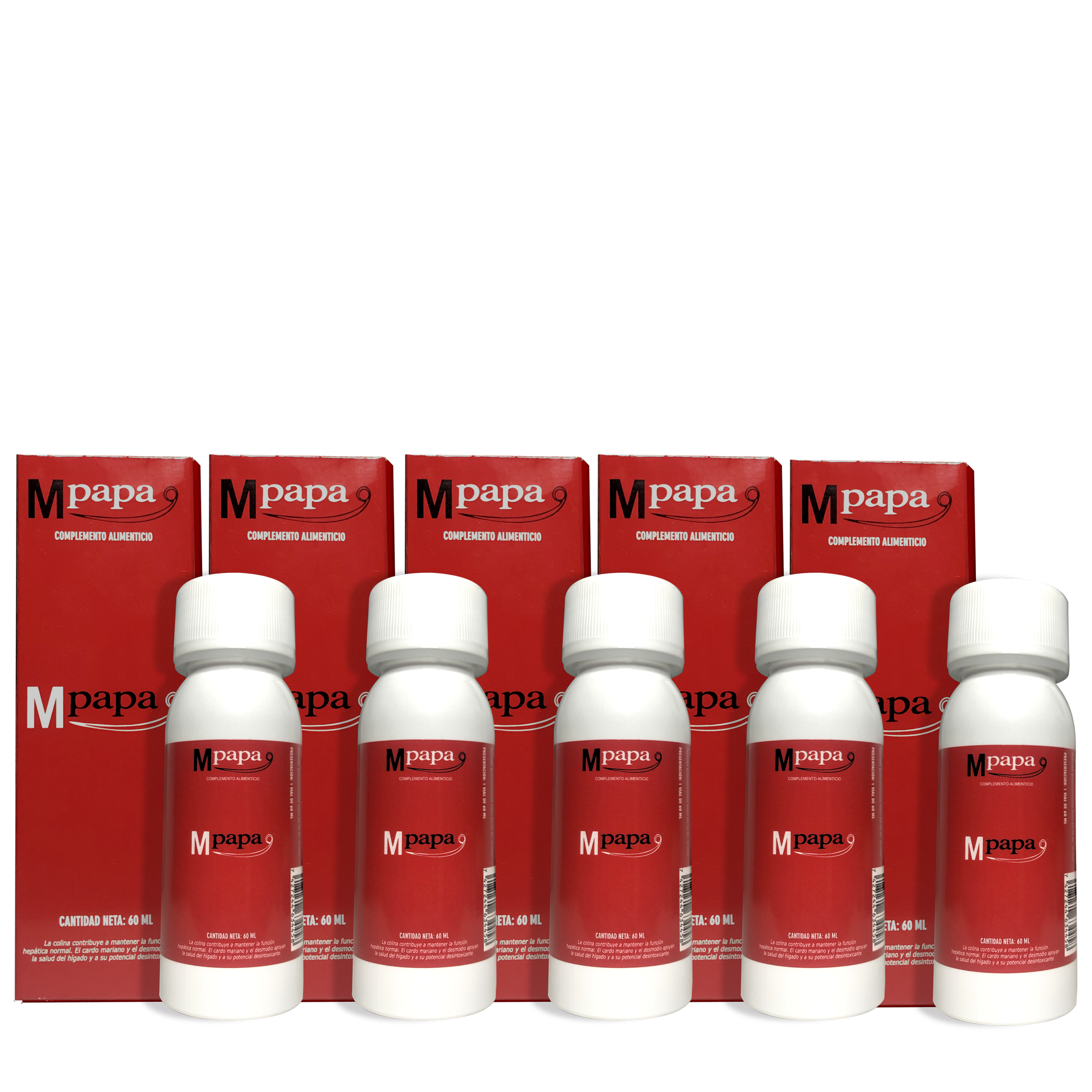 Mpapa – x5 Uds. Vial de 60ml