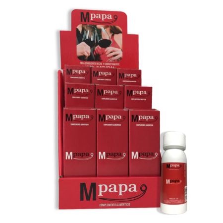 Mpapa – Expositor x 9 Uds. Viales de 60ml